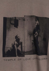 Rick Owens DRKSHDW Graphic Print T-shirt Gray DU01F4250RNEP6P3409_Black_54407881