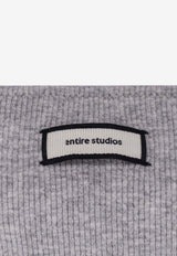 Entire Studios Ribbed Tanked Top White ESSS26TA018766238_PEBBLE_58116726