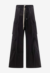 Rick Owens DRKSHDW Double Cargo Jumbo Belas Wide-Leg Pants Black DU01F4398CR09_Black_54407893