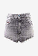 Diesel Denim Bermuda Shorts Gray A0355709P0802_Grey_44131716