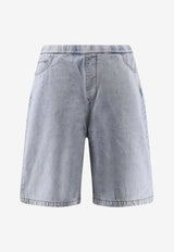 Entire Studios Elasticated Bermuda Shorts Blue ESSS26SH012596261_OLD BLUE_58116743