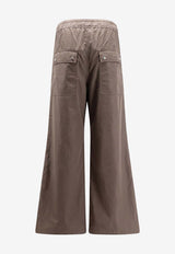 Rick Owens DRKSHDW Drawstring Wide-Leg Pants Beige DU01F4378CR34_DUST_54407899