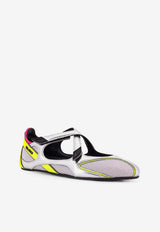 The Attico Floor 01 Ballet Flats Silver 260WSH00871MIX024AA465_HOLOGRAPHIC SILVER_49751013