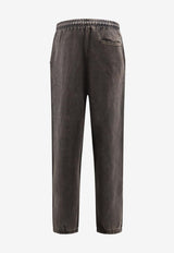 Entire Studios Elasticated Track Pants Black ESSS26PA030120392_washed black_58116744