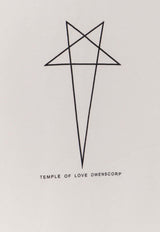 Rick Owens DRKSHDW Pentagram Oversized T-shirt White DU01F4274RIGEP31109_MILK BLACK_54407905