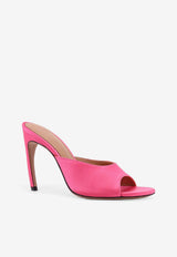 The Attico Betta 95 Satin Mules Pink 260WSH00886EEE106AA149_WARM FUCHSIA_49751043