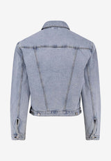 Entire Studios Buttoned Denim Jacket Blue ESSS26JA012596261_OLD BLUE_58116753