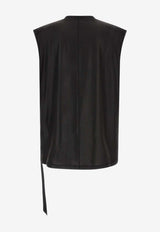 Rick Owens DRKSHDW Oversized Sleeveless T-shirt Black DU01F4158JL09_Black_54407907