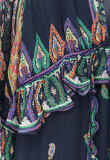 Etro Printed Silk Maxi Dress Multicolor WRHA053799SP1K4X0883_MultiColour_40468323