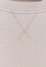 Entire Studios Crewneck Pullover Sweatshirt Beige ESSS26TO010120073_Beige_58116754