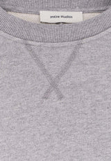 Entire Studios Crewneck Pullover Sweatshirt Gray ESSS26TO010126236_GREY MARLE_58116758