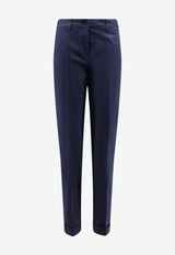 Aspesi Straight-Leg Tailored Pants Blue 0107D02310098_Blue_54417843