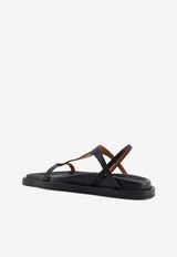 ATP Atelier Ultimo Leather Sandals Black 123383900_Black_54417874