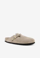 Birkenstock Boston BS Suede Flat Mules Taupe 1031511TAUPE_Beige_54417829