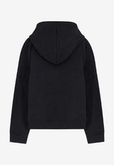 Entire Studios Zip-Up Hooded Sweatshirt Black ESSS26HO030120015_Black_58116765