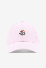 Moncler Logo Patch Baseball Cap Pink L10933B0000804863506_Pink_53817834