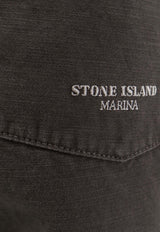 Stone Island Straight-Leg Cargo Pants Gray L1S153100038S0X26V0062_LEAD GREY_44133824