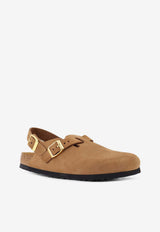 Birkenstock Tokio Nubuck Leather Clogs Brown 1031808MINK_Brown_54417849