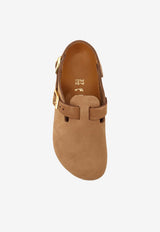 Birkenstock Tokio Nubuck Leather Clogs Brown 1031808MINK_Brown_54417849