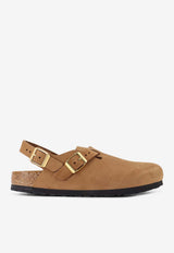 Birkenstock Tokio Nubuck Leather Clogs Brown 1031808MINK_Brown_54417849