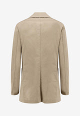 Aspesi Single-Breasted Tailored Suit Beige 1003D02310047_Coloniale_54417950