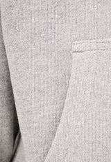 Entire Studios Printed Hooded Sweatshirt Gray ESSS26HO020126236_GREY MARLE_58116773