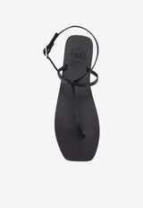 ATP Atelier Alassio Leather Thong Sandals Black 122532900_Black_54418014