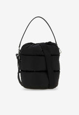 Moncler Caradoc Quilted Bucket Bag Black L109B5I00002M6275999_White_53817845