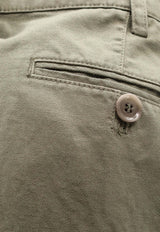 Aspesi Linen Blend Mini Shorts Taupe S6G0222G20885260_Military_54417830