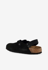 Birkenstock Tokio Suede Clogs Black 1028348BLACK_Black_54417879