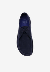 Birkenstock Utti Suede Lace-Up Shoes Blue 1031468NAVY_Blue_54417886