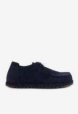 Birkenstock Utti Suede Lace-Up Shoes Blue 1031468NAVY_Blue_54417886