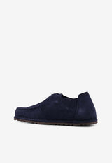 Birkenstock Utti Suede Lace-Up Shoes Blue 1031468NAVY_Blue_54417886