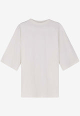 Entire Studios Logo-Printed Crewneck T-shirt White ESSS26TT010120053_White_58116777