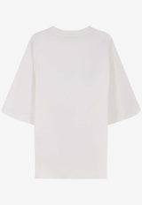 Entire Studios Logo-Printed Crewneck T-shirt White ESSS26TT010120053_White_58116777