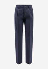 Aspesi Straight-Leg Tailored Pants Blue CNG0114D56910098_Blue_54417960