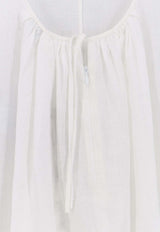 Aspesi Cut-Out Midi Dress White 2980C19585072_White_54418054