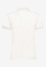 Moncler Logo Patch Polo T-shirt White L10938A0000484720034_White_53817865