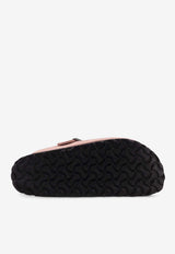 Birkenstock Boston Suede Mules Pink 1031635PINK CLAY_Pink_54417892