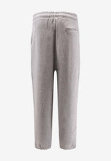 Entire Studios Elasticated Track Pants Gray ESSS26PA030126236_GREY MARLE_58116783