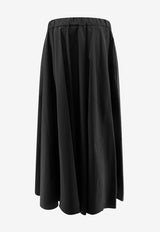 Aspesi Flared Midi Skirt Black 2289P07601241_Black_54418059