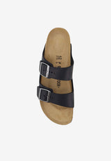 Birkenstock Arizona Natural Oiled Leather Sandals Black 552113BLACK_Black_54417913