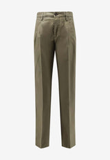 Aspesi Straight-Leg Chino Pants Green CNG0114D56910393_Military_54418048