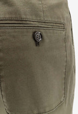 Aspesi Straight-Leg Chino Pants Green CNG0114D56910393_Military_54418048