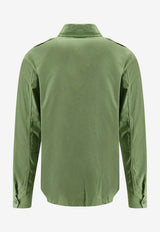 Aspesi Logo Patch Field Shirt Green CE10G17885319_PISTACHIO_54418061
