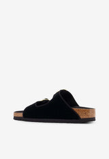 Birkenstock Arizona Big Buckle Velvet Sandals Black 1030056BLACK_Black_54417921