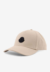 Moncler Logo Patch Baseball Cap Beige L10913B000080U082216_Beige_53817875