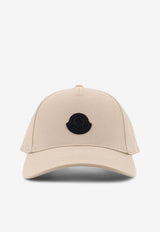 Moncler Logo Patch Baseball Cap Beige L10913B000080U082216_Beige_53817875