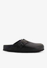 Birkenstock Boston Natural Leather Flat Mules Black 1026789BLACK_Black_54417948