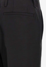 Dries Van Noten Paloma Wool-Blend Tailored Pants Black 2610109183305900_Black_54420814